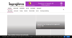 Desktop Screenshot of ingenjoren.se