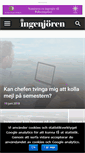 Mobile Screenshot of ingenjoren.se
